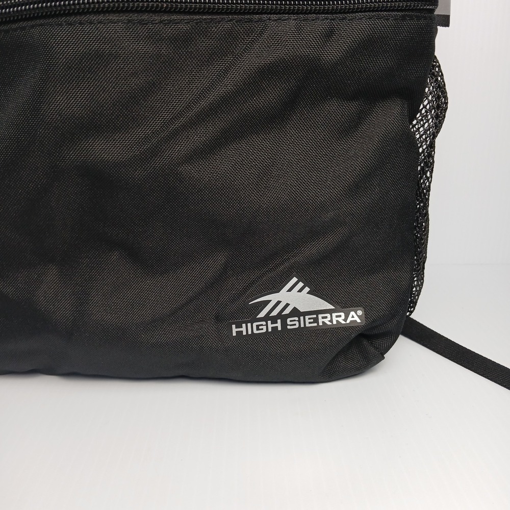 High Sierra Abbreviate Backpack, Laptop Bookbag for Travel One Size Black New - Picture 10 of 13